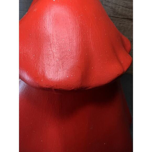 1970 Vtg Little Red Riding Hood Cookie Jar Hand Painted Ceramic Grannycore - Picture 12 of 16